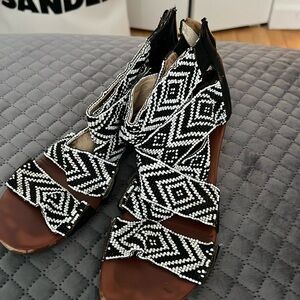 Matt bernson beaded sandals